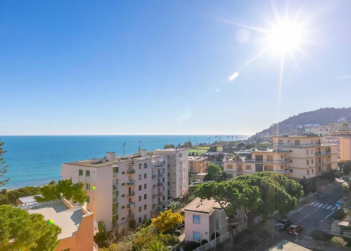 Sofy Ap Sea View & Private Parking - Happy * Sanremo